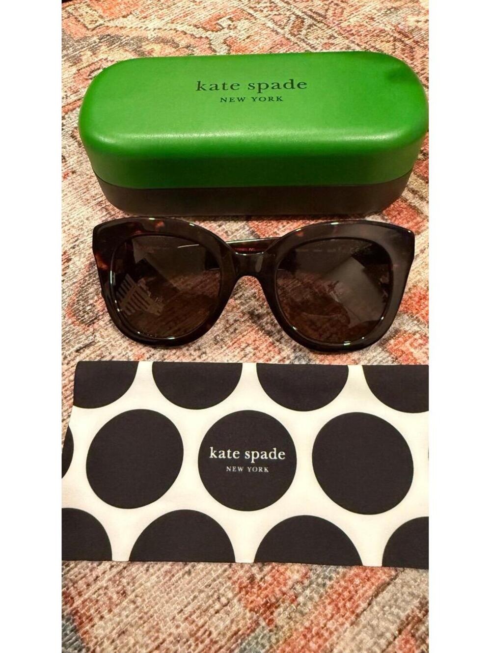 NEW Kate Spade Belah Gradient Round Sunglasses